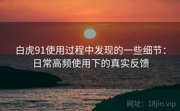 白虎91使用过程中发现的一些细节:日常高频使用下的真实反馈 白虎91使用过程中发现的一些细节:日常高频使用下的真实反馈