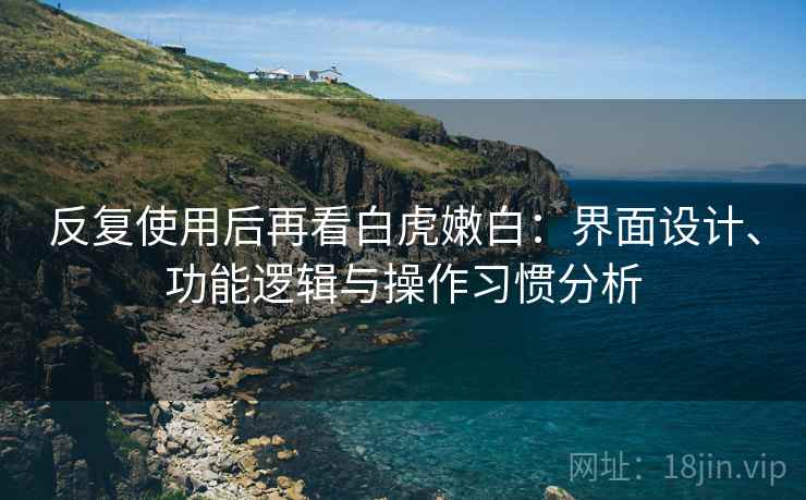反复使用后再看白虎嫩白:界面设计、功能逻辑与操作习惯分析 反复使用后再看白虎嫩白:界面设计、功能逻辑与操作习惯分析